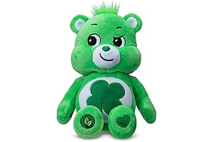 Adorable Shamrock Care Bears Good Luck Bear Bean Plush