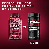 Vista 4 de Cápsulas para pérdida de peso Hydroxycut Hardcore Elite, MUS1075/100/101, Multicolor, 1, 1