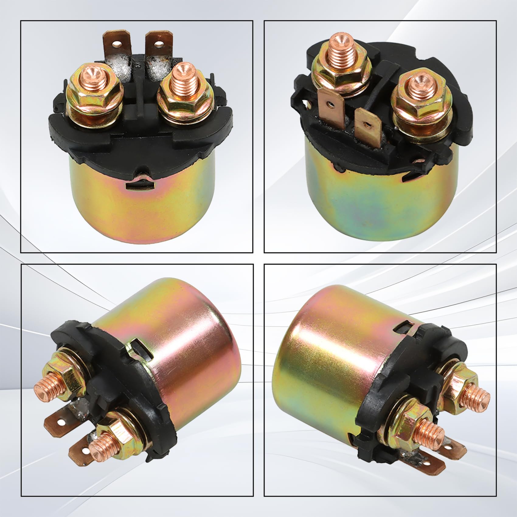 Amazon.com: labwork Reemplazo de relé solenoide para Kawasaki