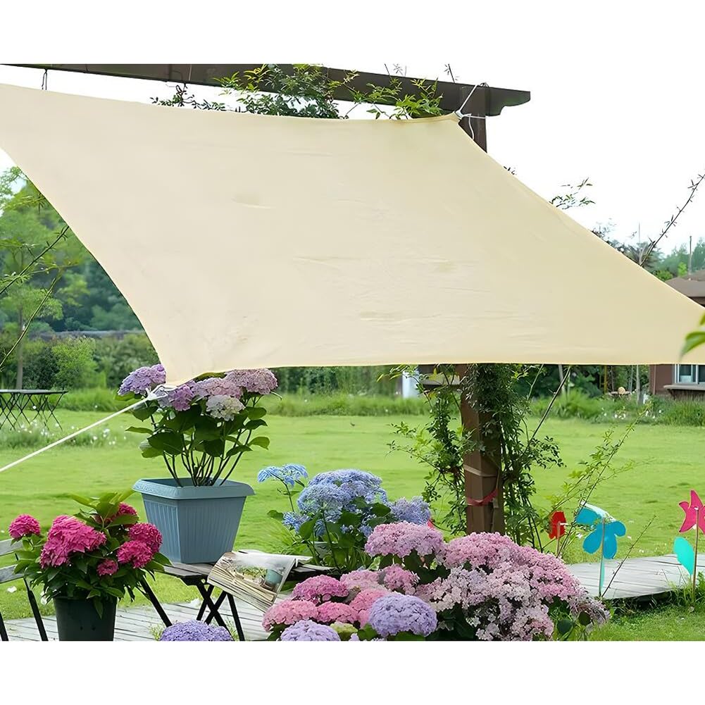 Garden Shading Net, Polyethylene Sunblock Shade Cloth, Water Resistant & UV Block Sunshade, for Patio Backyard Lawn Garden Outdoor Activities(Size:2x3m)