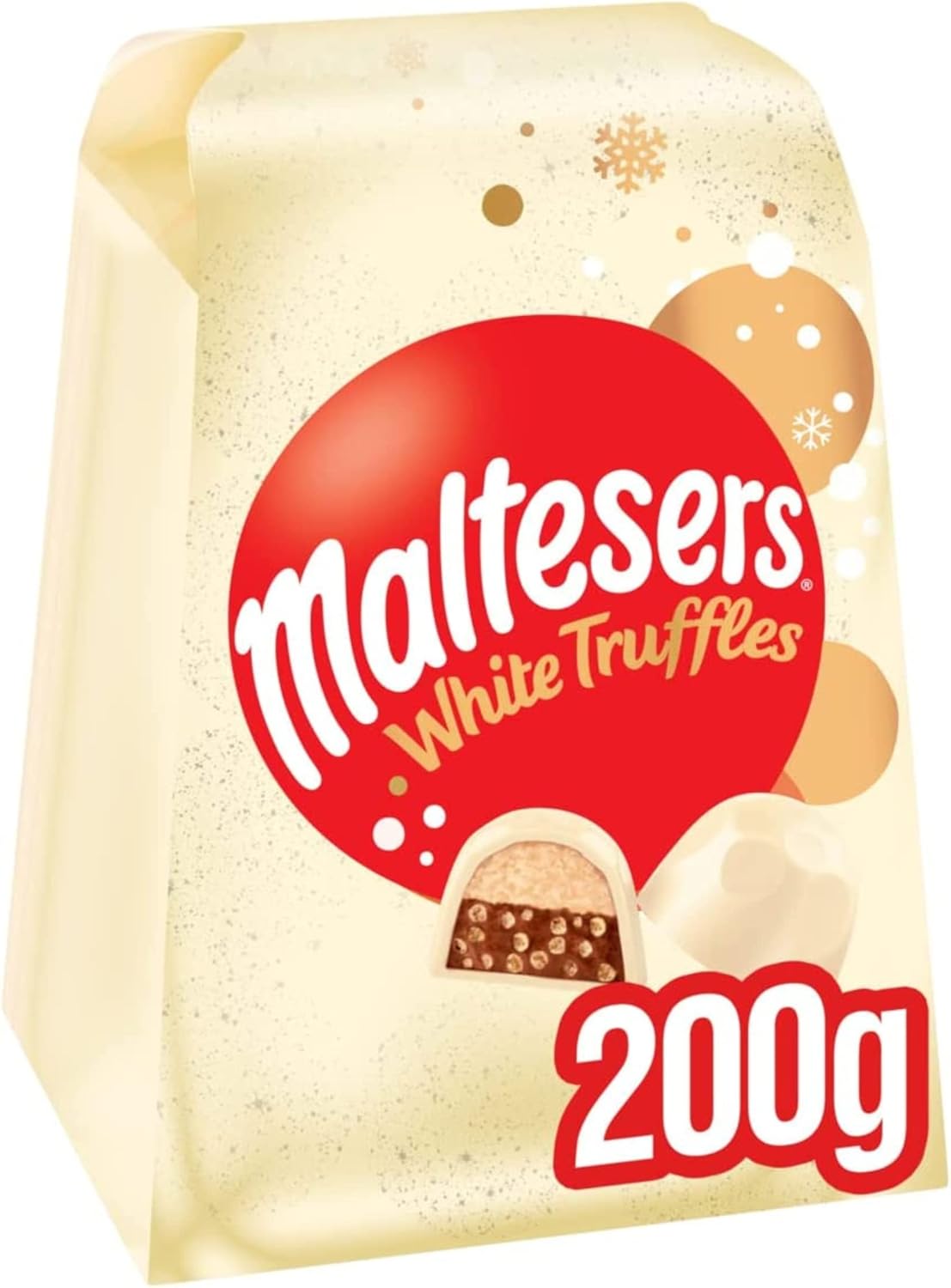 Maltesers Christmas Chocolate Gift Box White Chocolate Truffles Box