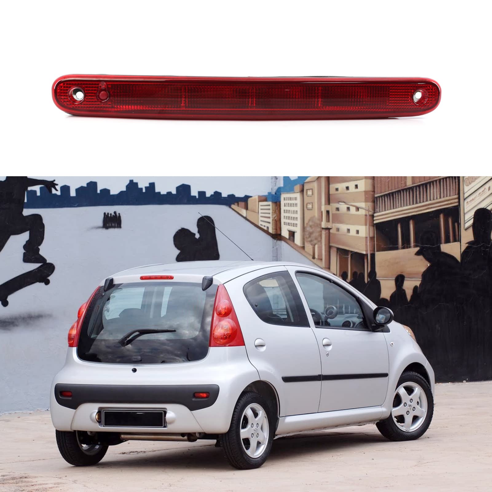 HUIOP Luce del Freno,Sostituzione Luce Freno di Alto Livello per 107 CITREON C1 2005-2014