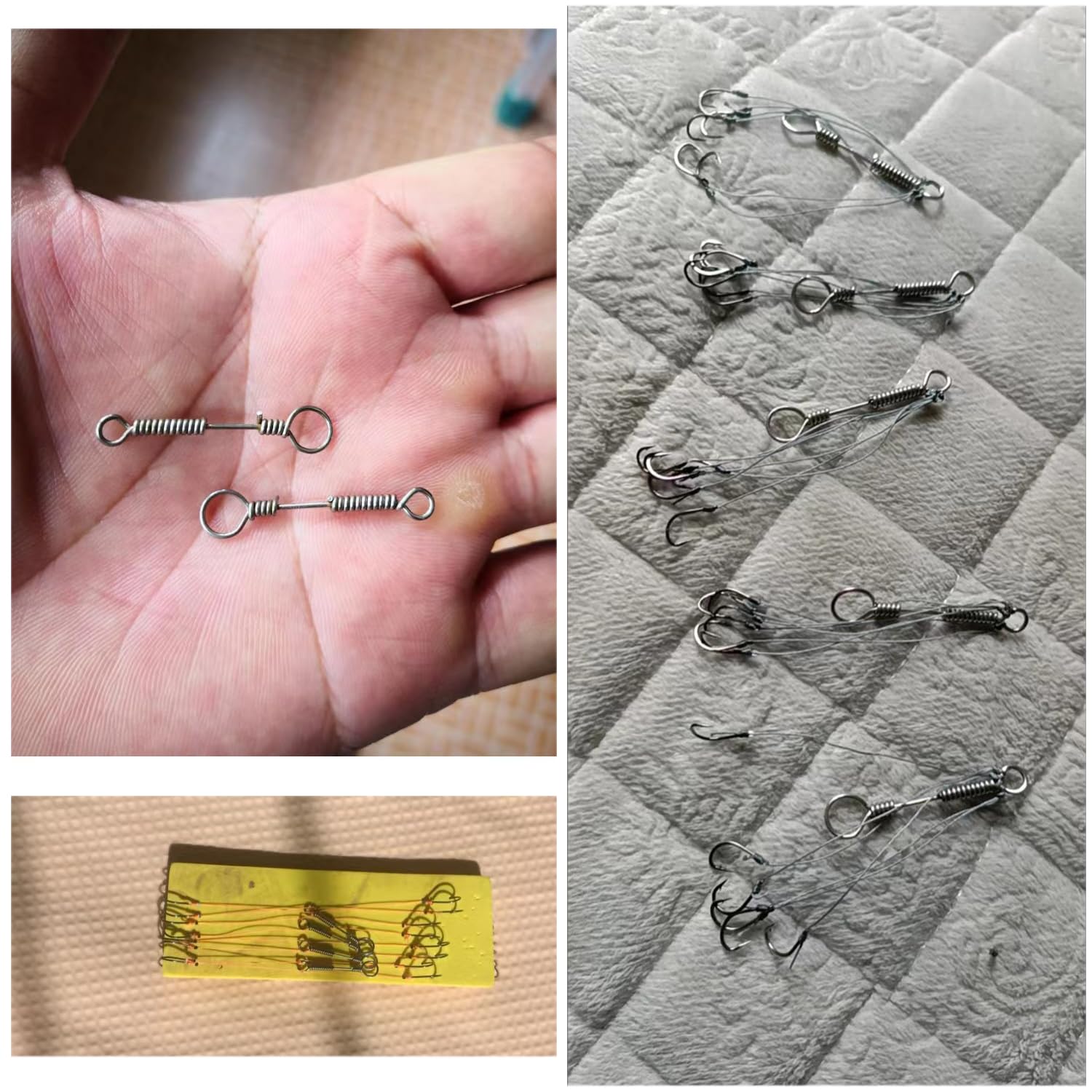 Lot De 25 Connecteurs Pivotants De Pêche, Séparateurs De Ligne Courbés En