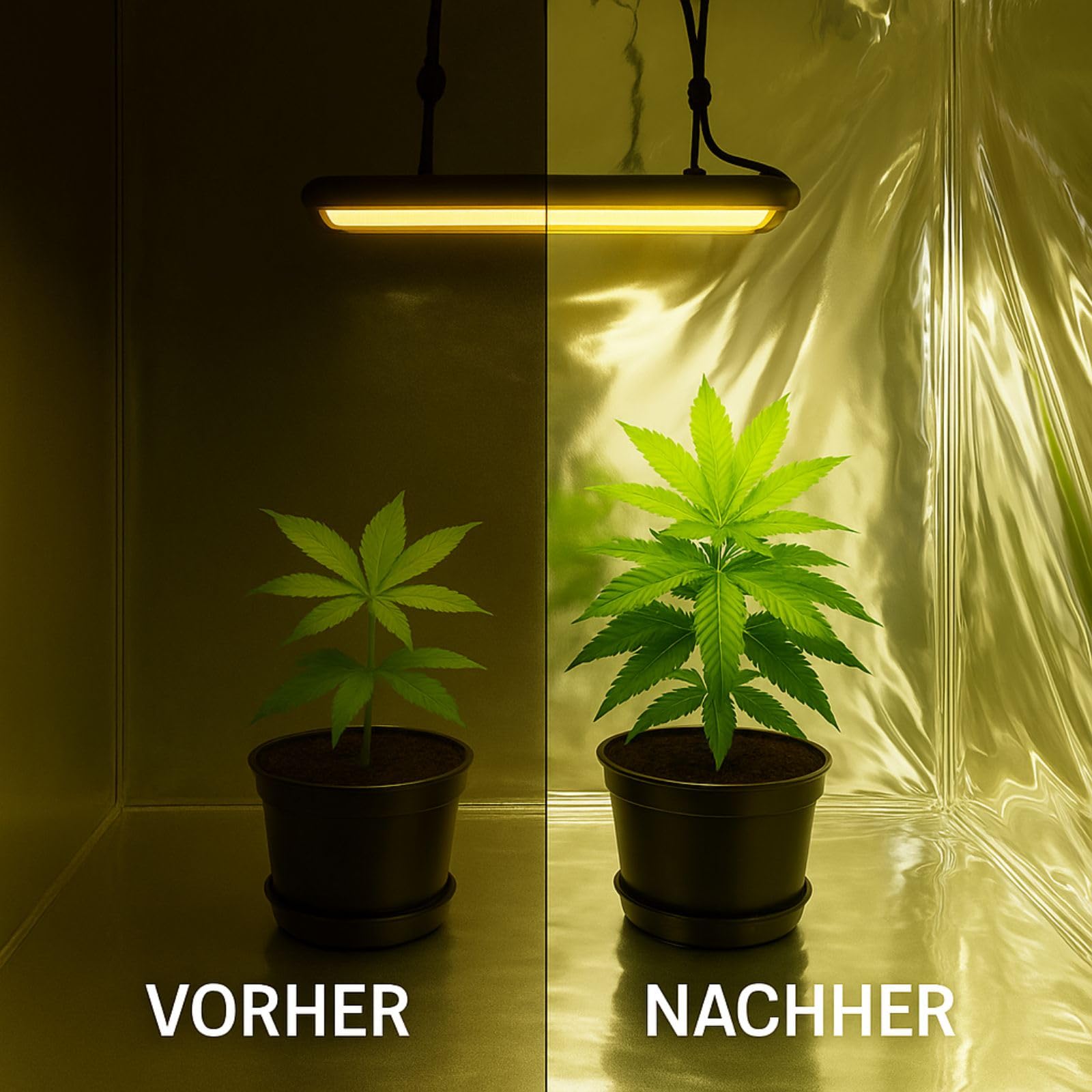 Weedness Pellicola riflettente lucida 30 metri rotolo da 50 micron – Grow Coltivazione Indoor Box Piante Giardino