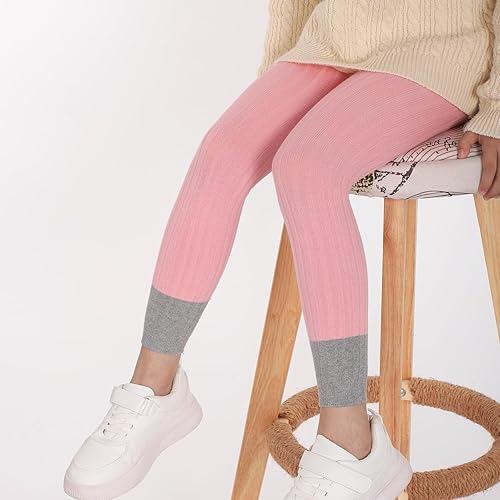 Miniatura 3 de BOOPH Pantalones de leggings ajustados sin pies para niñas de 1 a 8 años