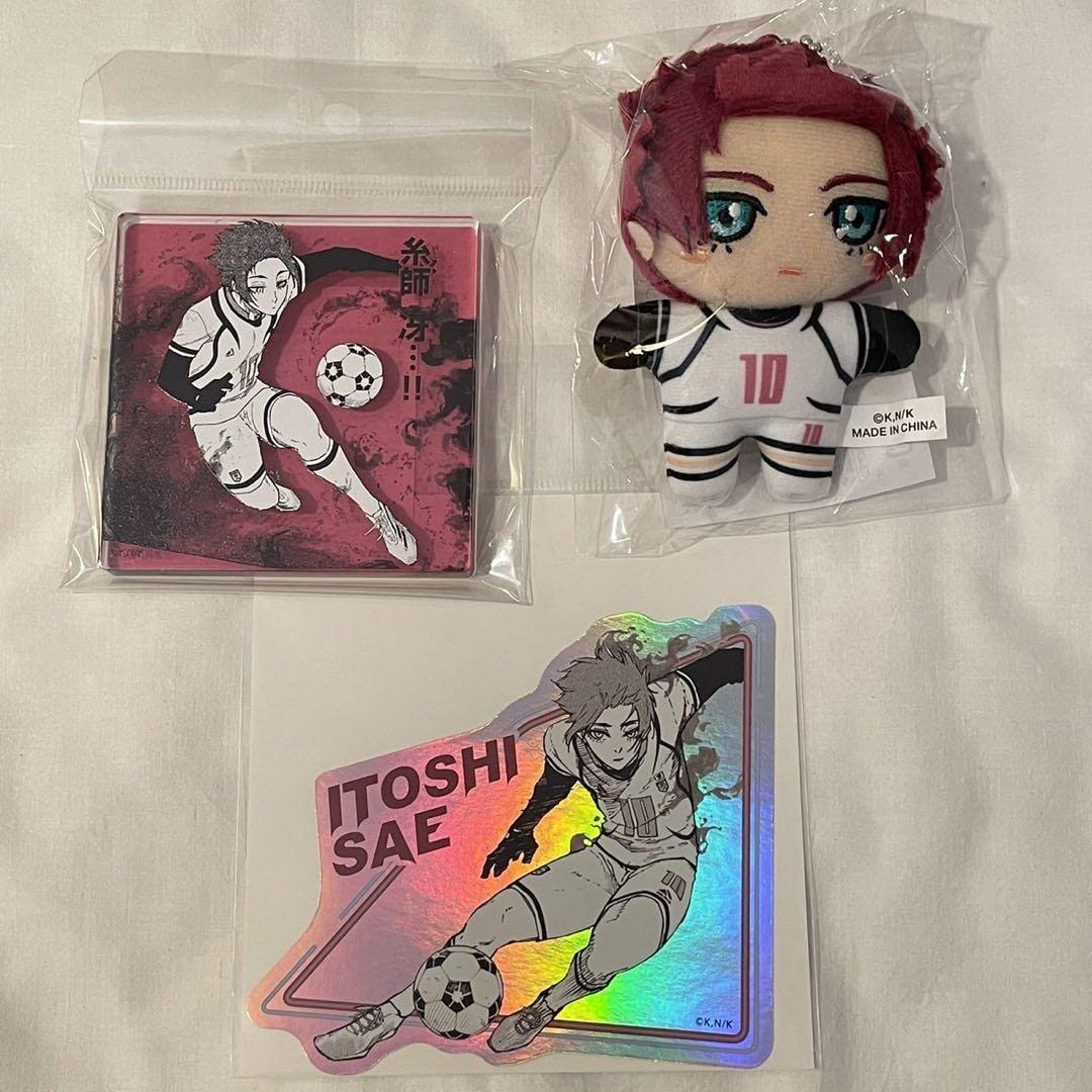 ブルーロック展 ぬいぐるみマスコット コマプレートスタンド Amazon.co.jp: ブルーロック展 ぬいぐるみマスコット コマ