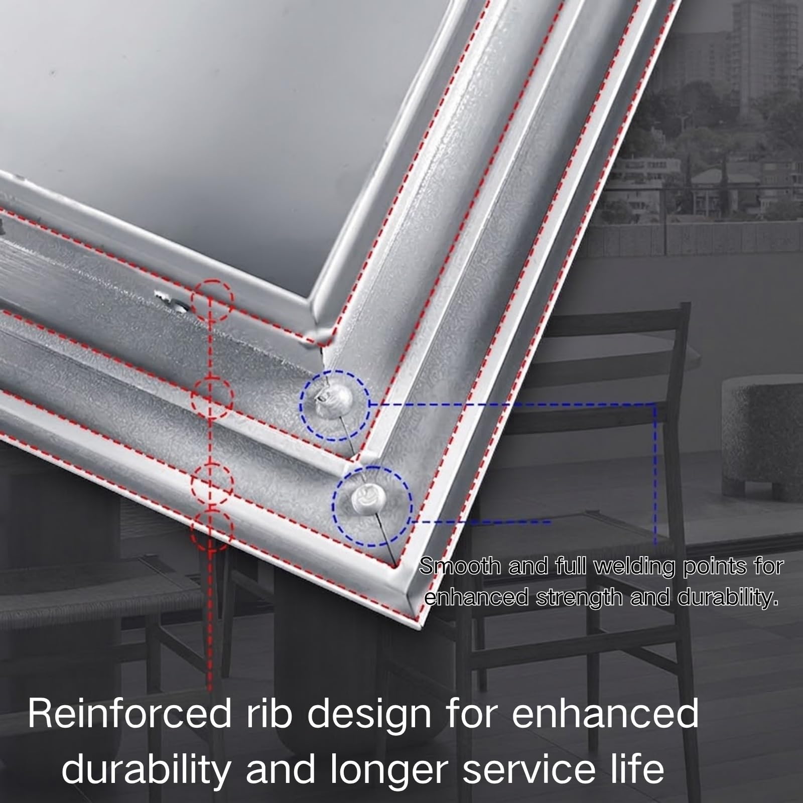 Revisionsklappe Aluminium abschließbar, Revisionstür für Trockenbau Wand & Decke, Wartungsklappe mit Vierkantverschluss, Aluminium Revisionsklappe Weiß lackiert(Weiß,30x30cm)
