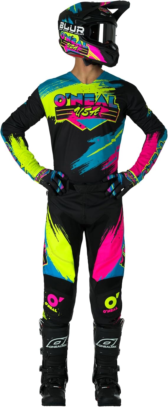 O'NEAL Mayhem Jersey Mens Reseda Black/Neon Medium