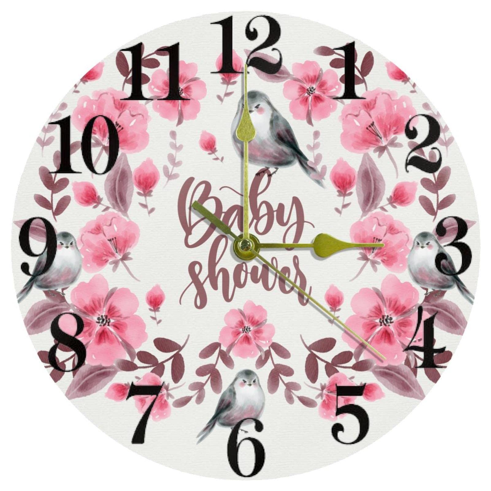Horloge murale pour école et salle de classe facilitant l'apprentissage du temps