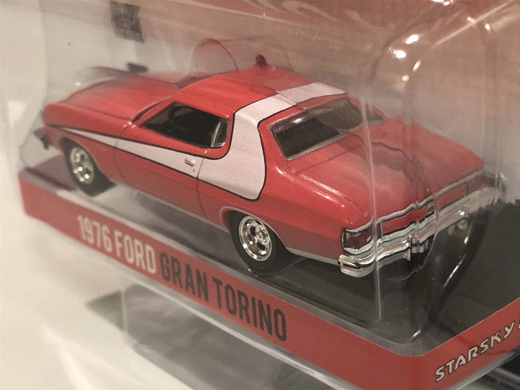 GREENLIGHT COLLETTIBILI - for Gran Torino Crashed Versione Starsky & Hutch - 1976-1/64