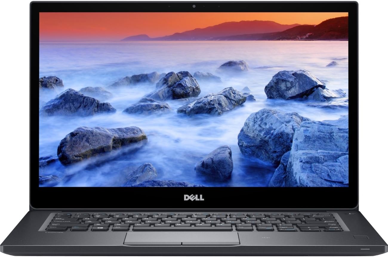 Dell Latitude HVC64 Laptop (Windows 10 Pro, Intel Core i7-7660U, 14" LED-Lit Screen, Storage: 512 GB, RAM: 16 GB) Black