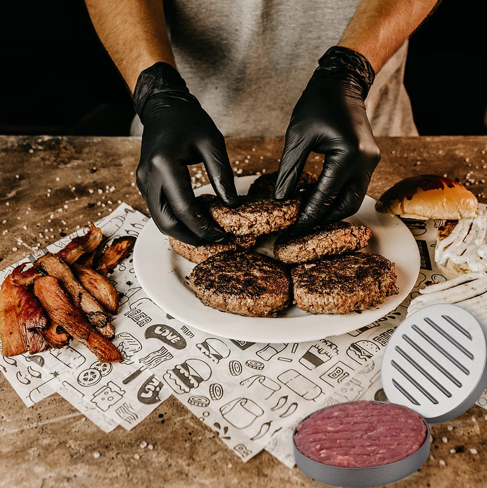 Pressa per Hamburger Antiaderente in Alluminio - Kuchenprofi