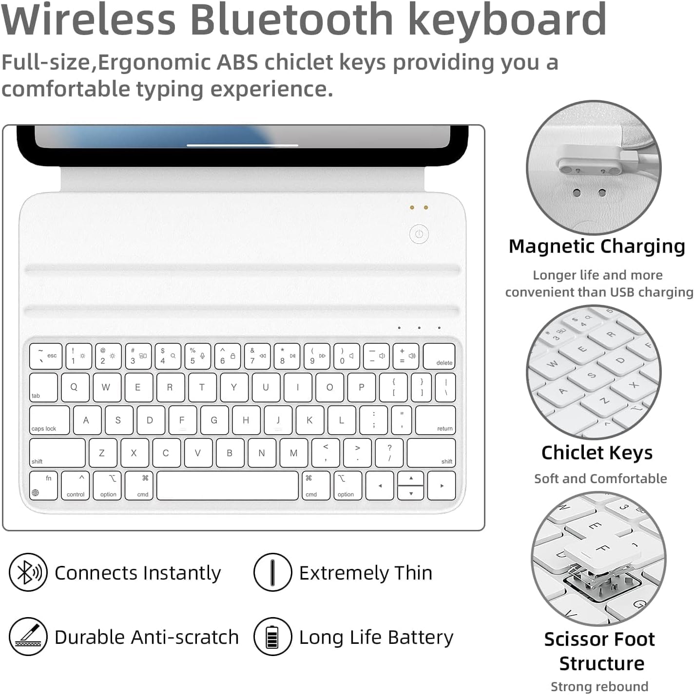 HOUキーボードケースの自動スリープ/ウェイク機能