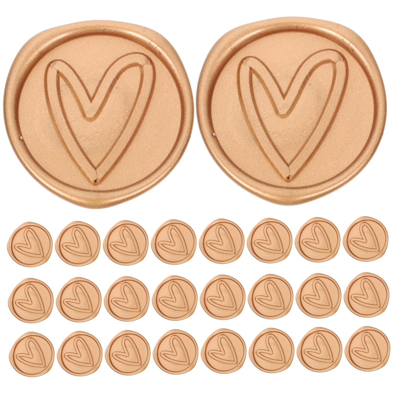 4 Sätze Siegelwachs Wachsetikett Aufkleber Kit Für Wachssiegel Wachssiegelstempel Wachssiegel Stempel Briefsiegelset Aus Wachs Umschlagsiegel Versiegelungswachs Coffee 50 Stück * 4