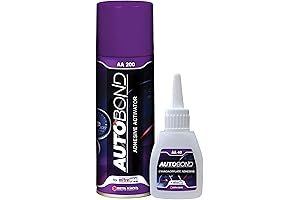 MITREAPEL Super CA Glue Kit: Auto Repair Must-Have for Flawless Exterior Trim Adhesion
