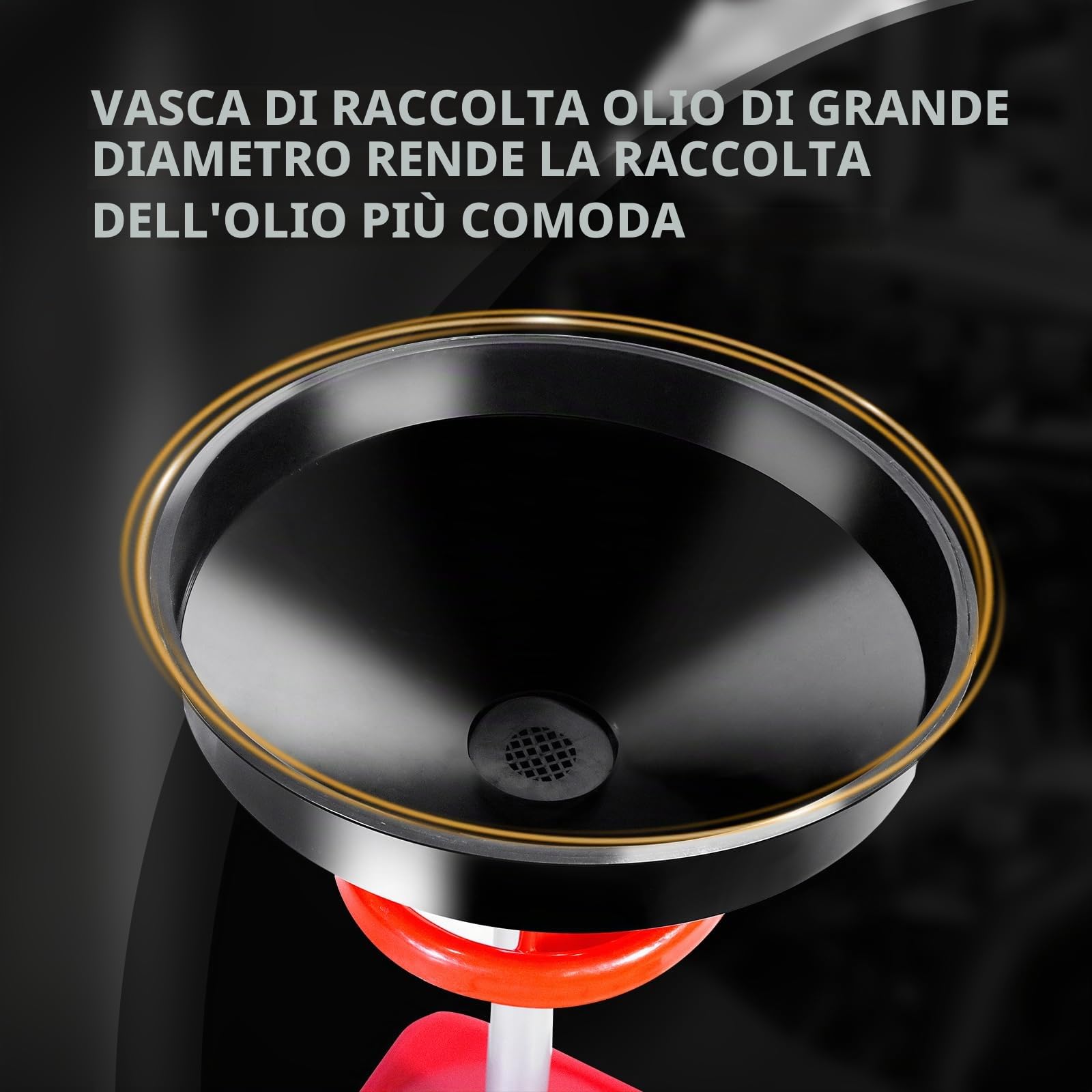 CCLIFE Aspiratore Olio esausto 35L Recuperatore per Il Cambio dell’Olio del Motore 69-175 cm
