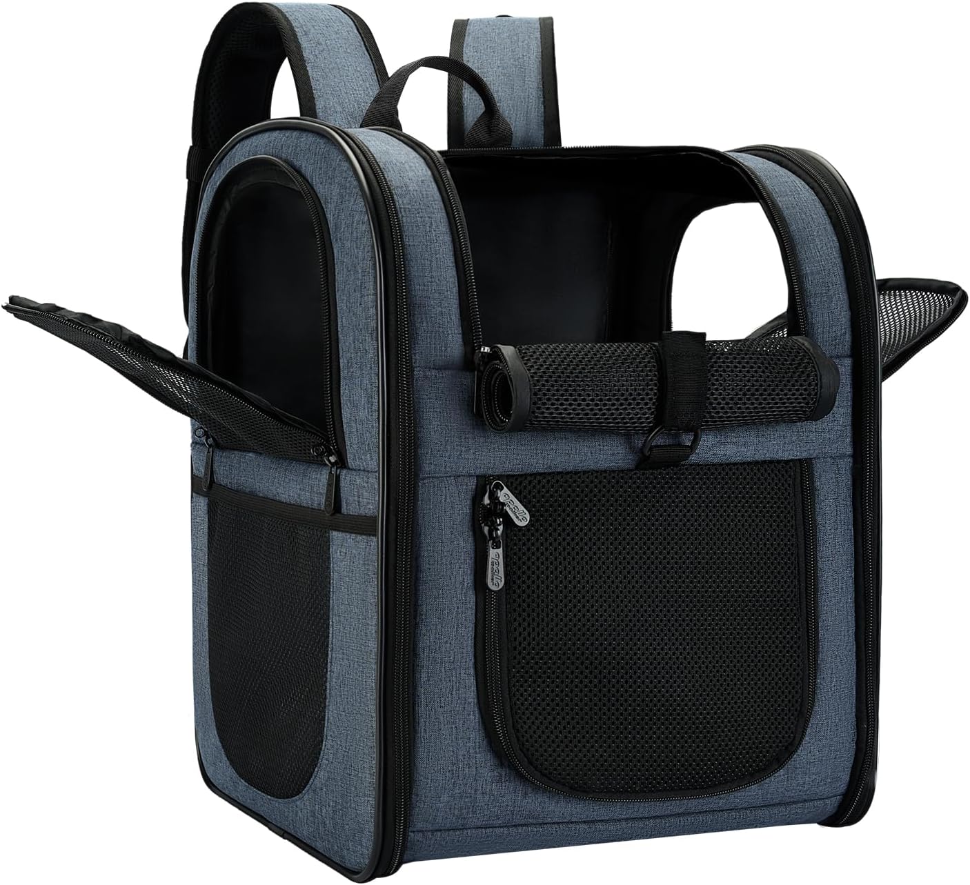 Apollo Walker Pet Backpack for Dogs & Cats 4-18lbs – Comfortable & Ventilated Design (Navy) Apollo Walker Pet Backpack for Dogs & Cats 4-18lbs – Comfortable & Ventilated Design (Navy)