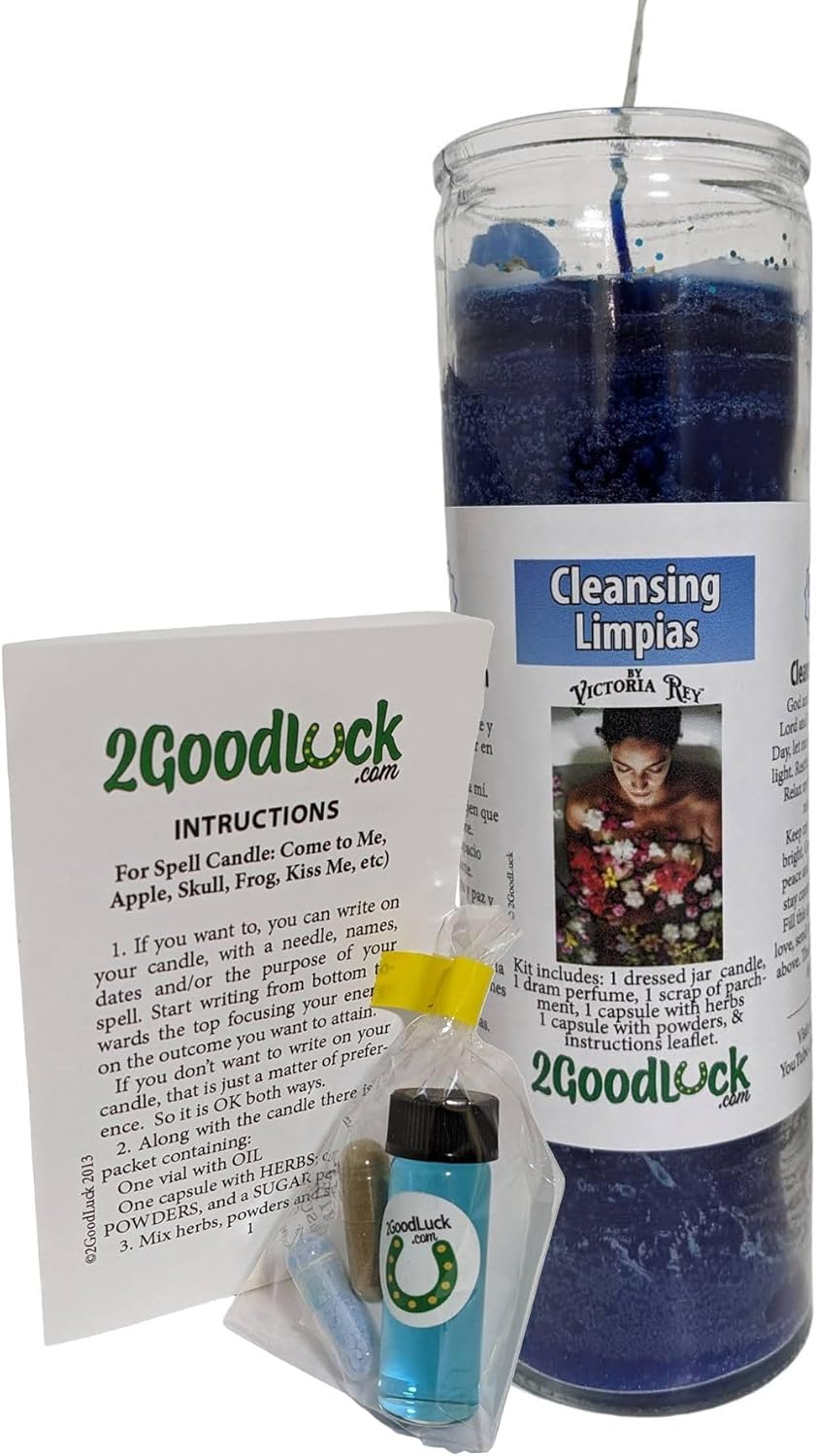 Cleansing Dressed Candle Kit - Veladora Kit Limpias