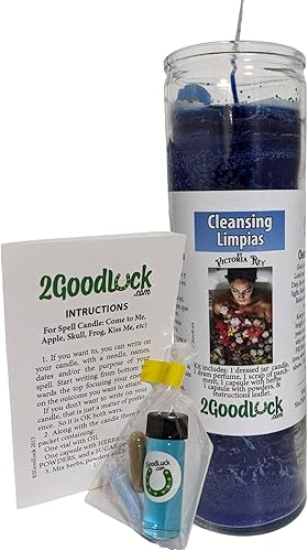 Miniatura 1 de Kit Vela Vestida Limpiadora - Kit Veladora Limpias