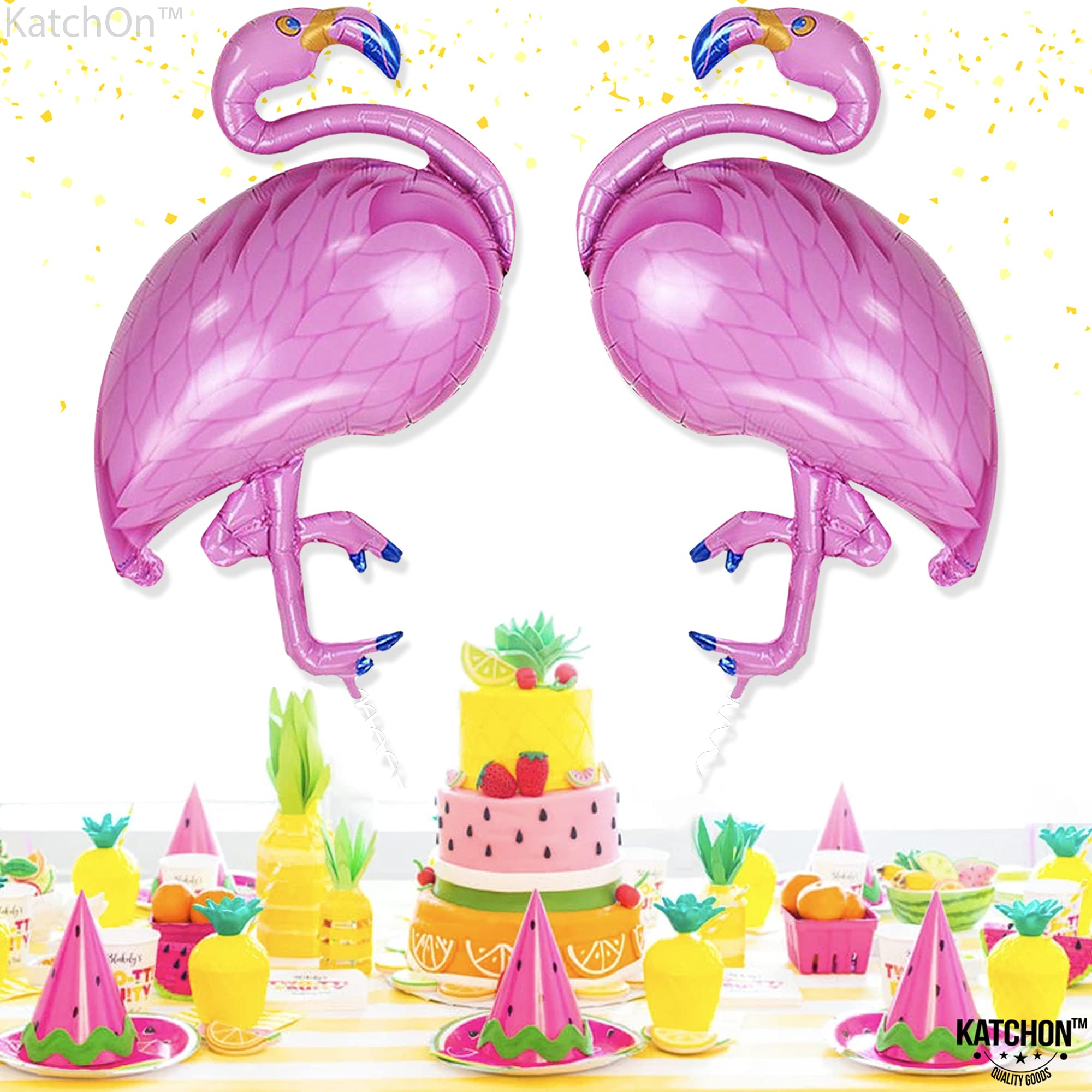Buy Giant, 2 Pieces Pink Flamingo Balloons 40 Inch, Flamingo Party