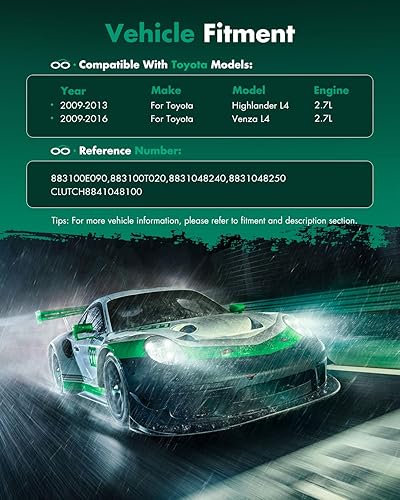 Miniatura 56 de SCITOO CO 10739C - Compresor de CA compatible con Honda Element 2.4L 2003 2004 2005 2006 2007 2008 2009 2010 2011