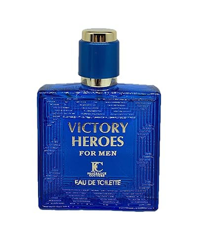 Victory Heroes - Eau De Toilette Natural Spray para hombre, 3.4 fl oz