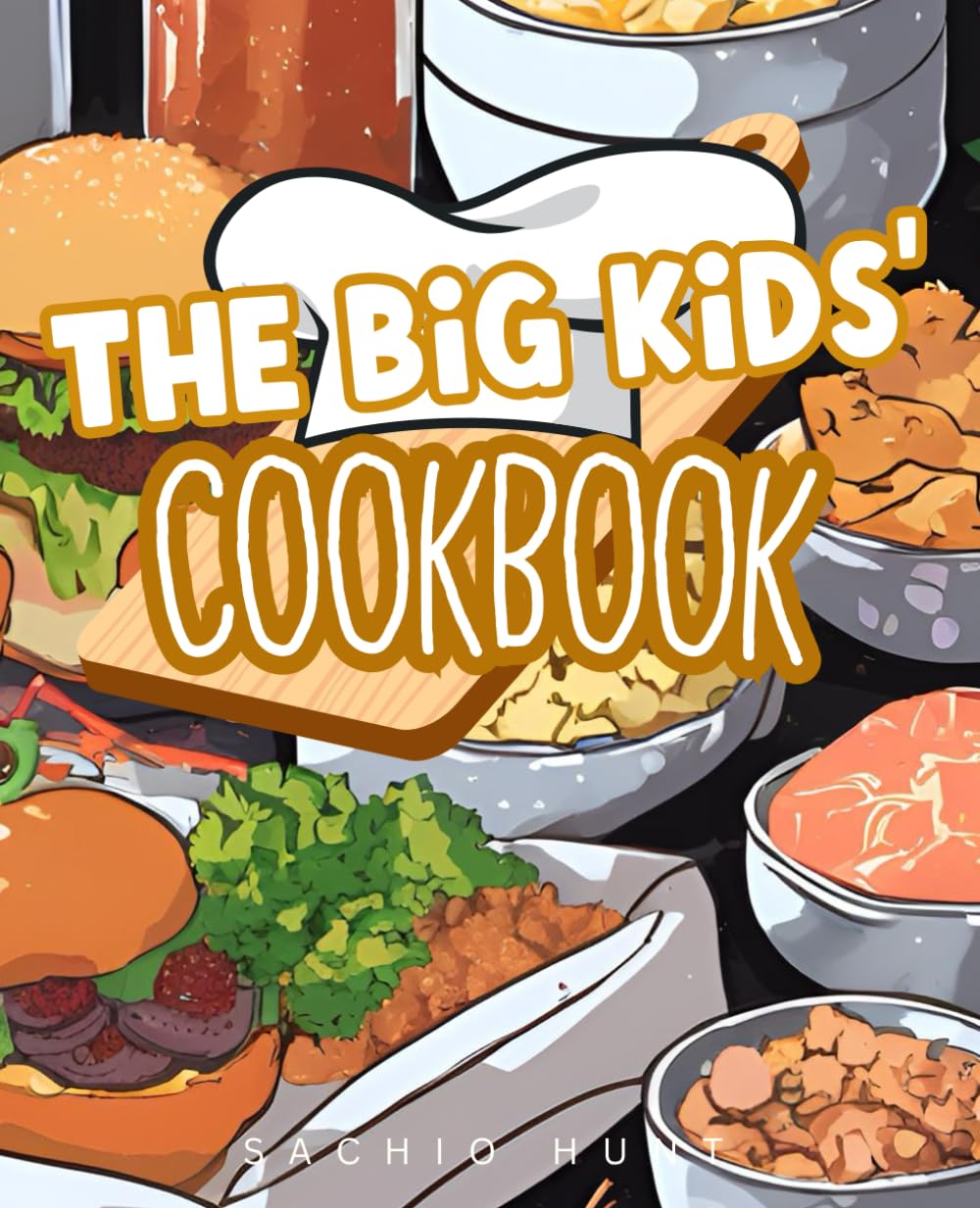 The Big Kids' Cookbook: Yummy Dishes Cooking for Kids Book