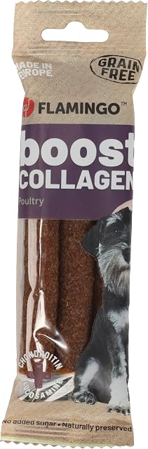 Flamingo Boost Rollo con Pollo Y COLÁGENO 3PZS 54G