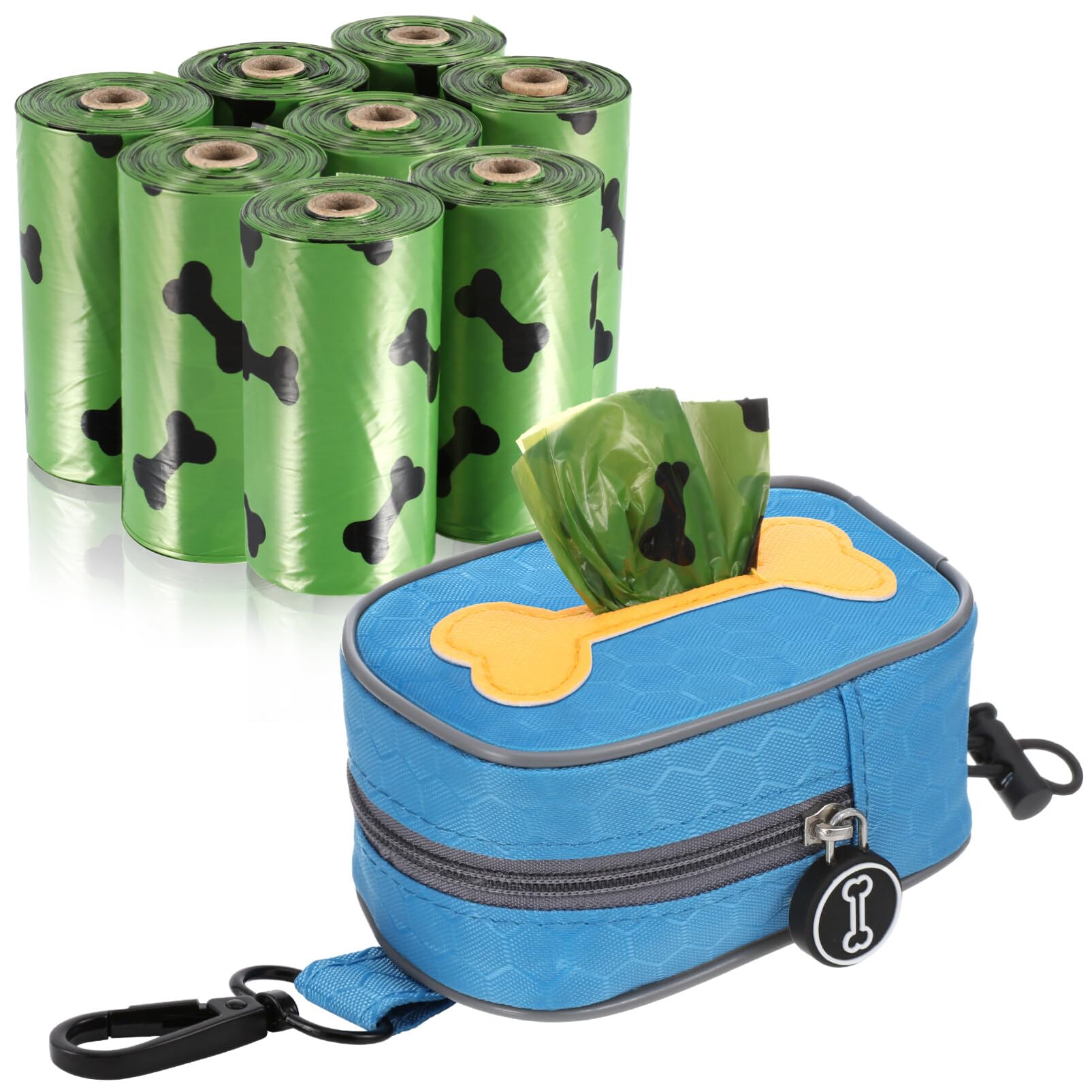 SUPVOX 8rollos Bolsa Para Excrementos Soporte Para Bolsas Oxford Con Incluidos