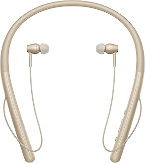Sony WI-H700 h.ear Series Wireless In-Ear High Resolution Headphones with 8 Hours Battery Life - Gold