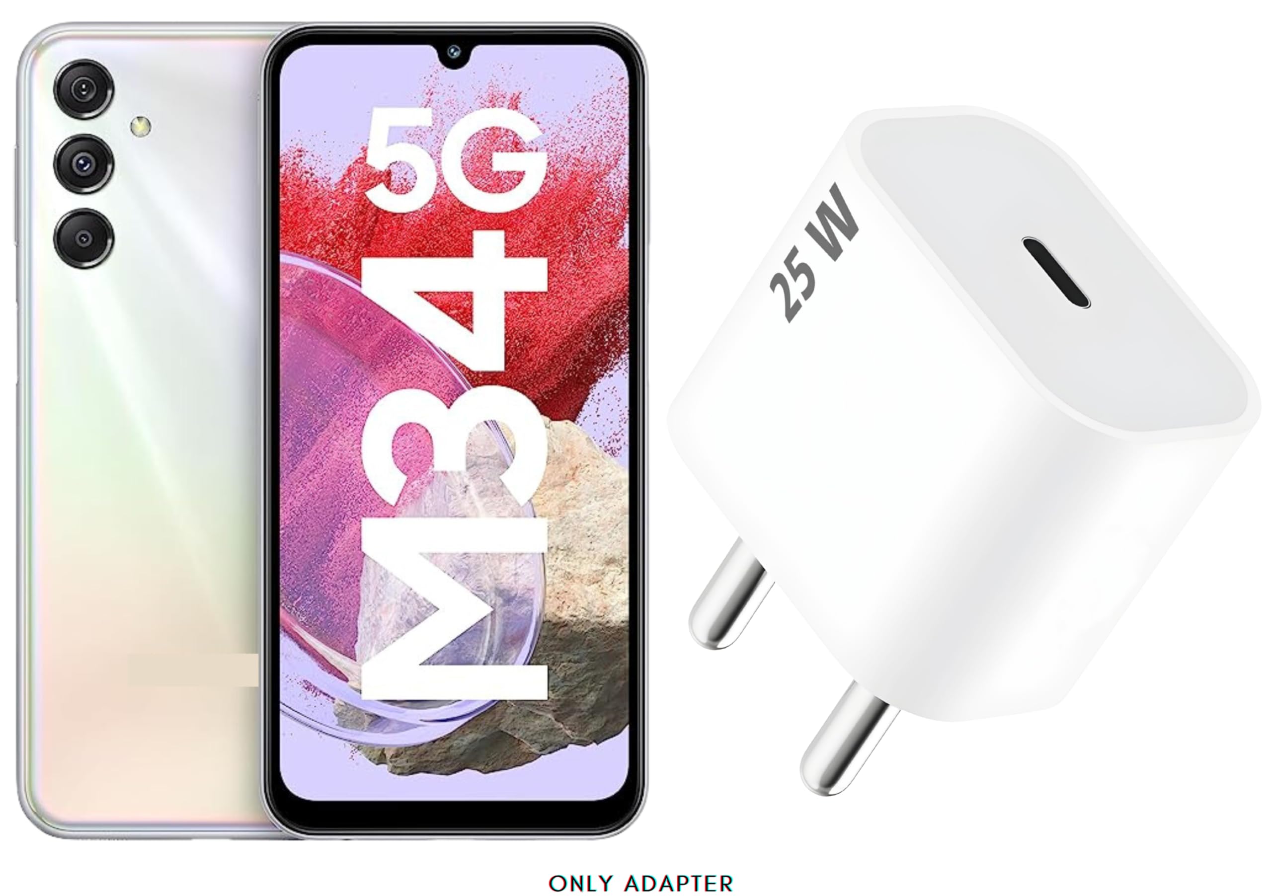 Roarx Fast Charger Compatible For Galaxy M34 5G Type C Charger Adapter Compatible With Samsung Galaxy M34 Charger 25W Adaptor 25 Watt Usb Type C To C Pd C Type,White (B0CL9QDSLK) Amazon Price History, Amazon Price Tracker