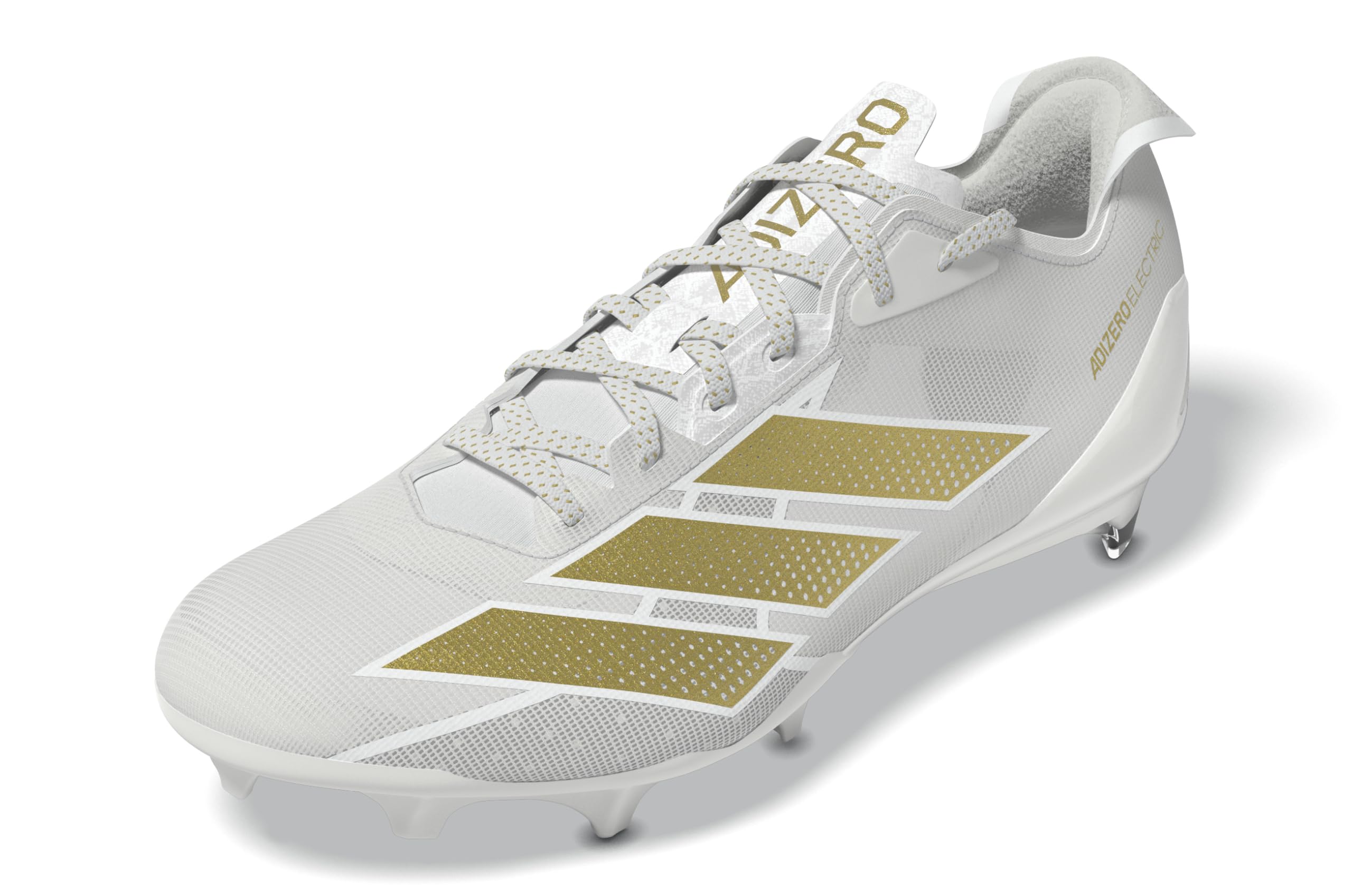 adidas Mens Adizero Electric American Football Sneakers Shoes - White
