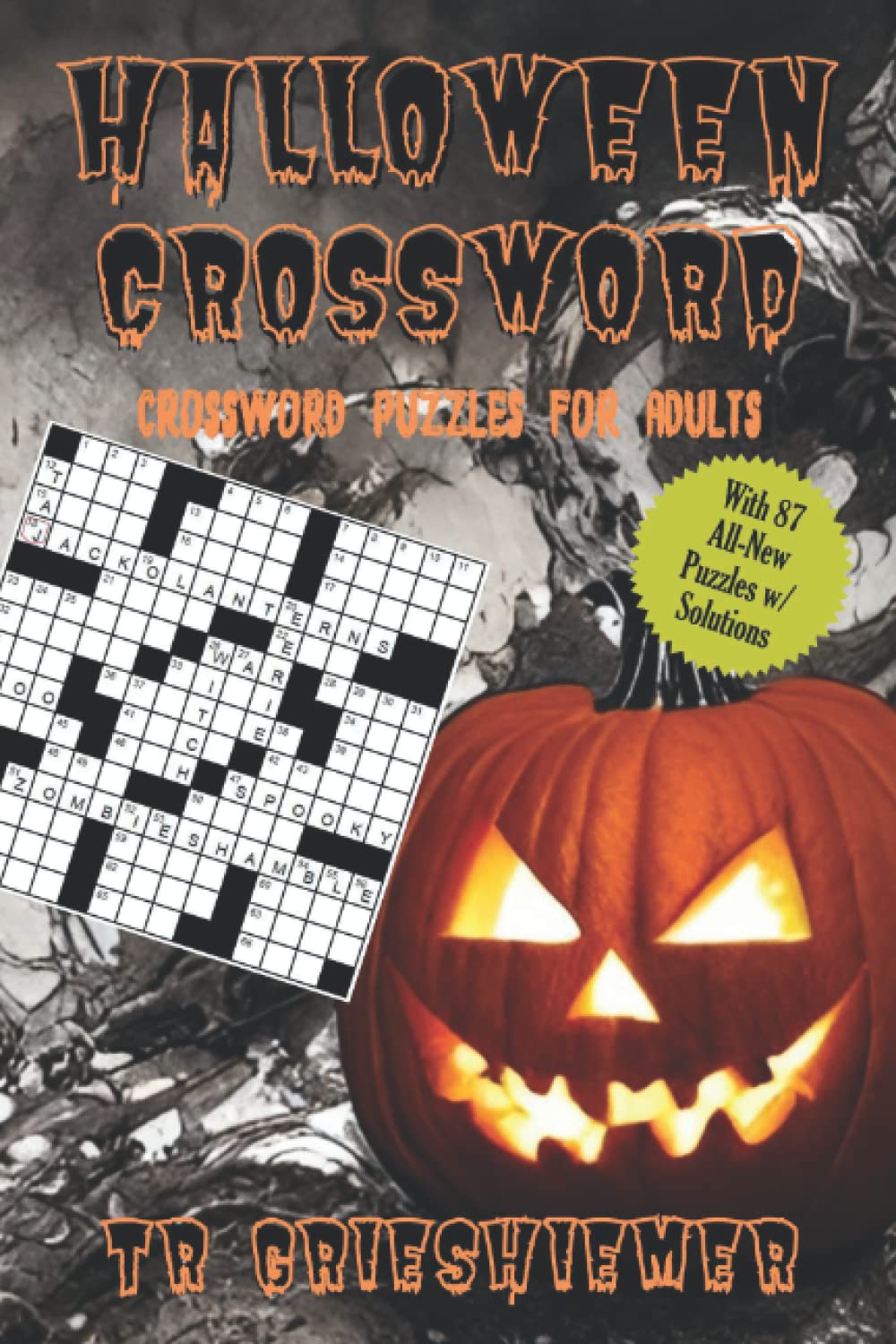 Halloween Crossword: Crossword Puzzles for Adults