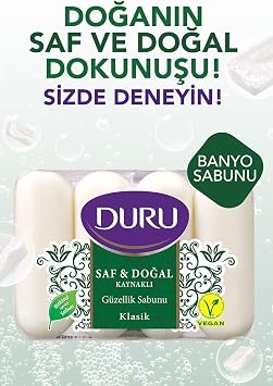 Duru Saf & Doğal Kaynaklı Klasik 16 Adet Güzellik Sabunu 4X280Gr