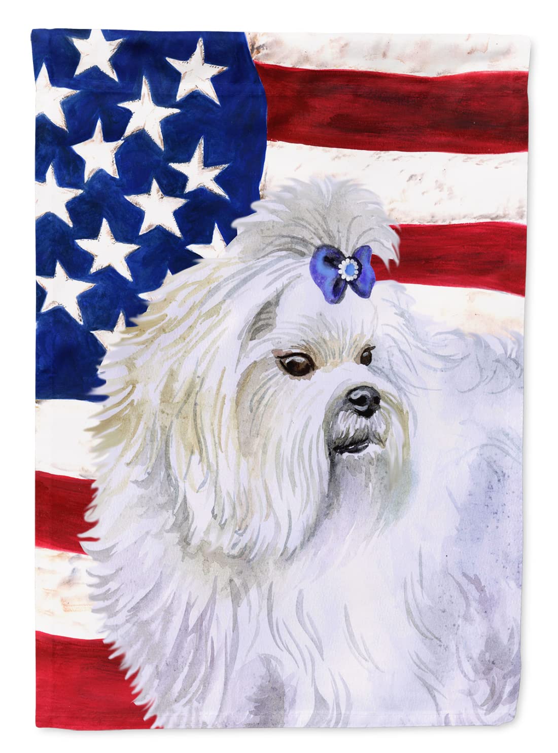 Drapeau de canevas maltais Caroline's Treasures BB9651CHF, grand format haut de gamme