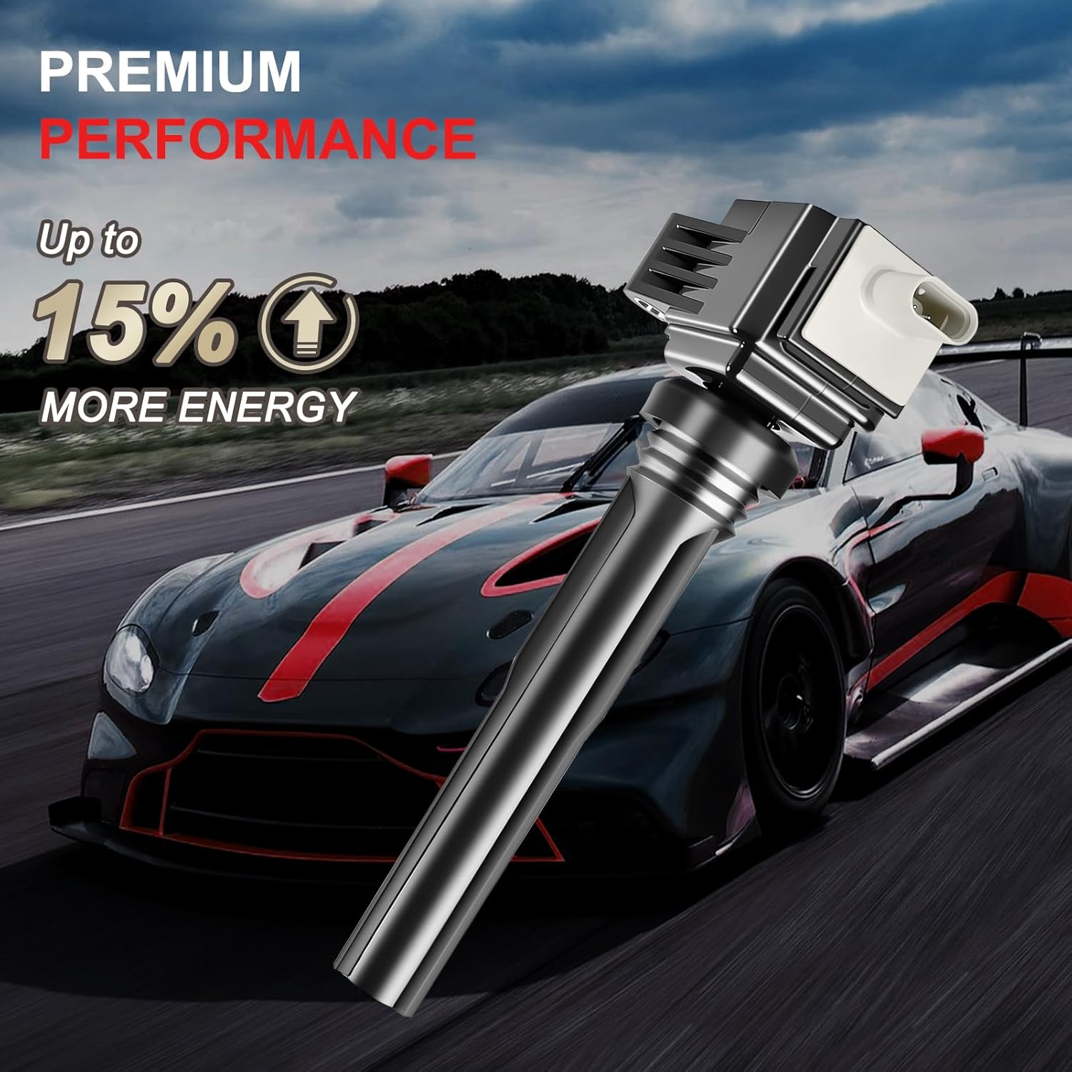 UF826 Ignition Coils Pack (V6 3.5L) Fits for Ford F-150 2017 2018 2019 2020 2021, Expedition 2018-2021, GT 2017-2021, Fits for Lincoln Navigator 2018-2021, Set of 6