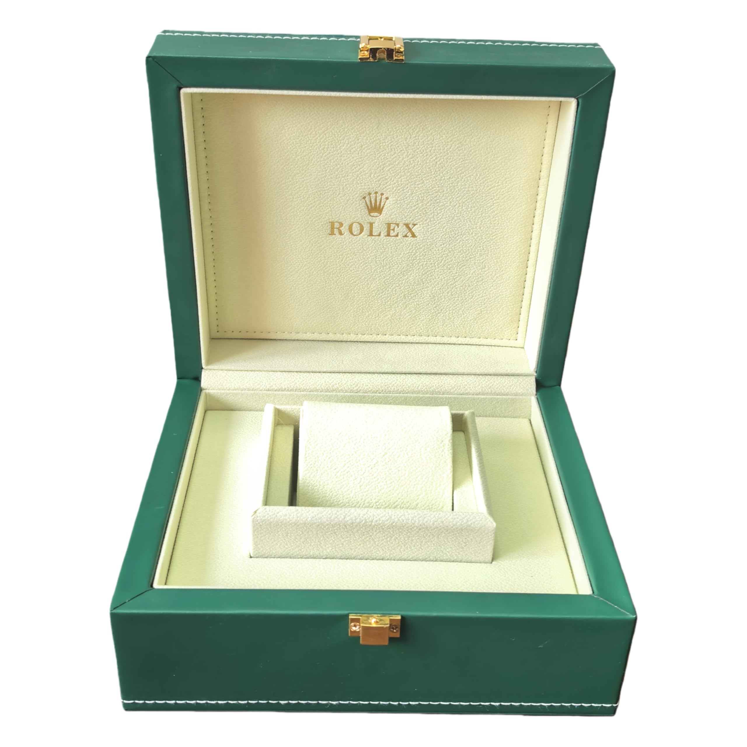 Scatola Espositiva Orologio Verde con Sacchetto Regalo Abbinato E Scatola Esterna Set per Rolex GMT-Master II