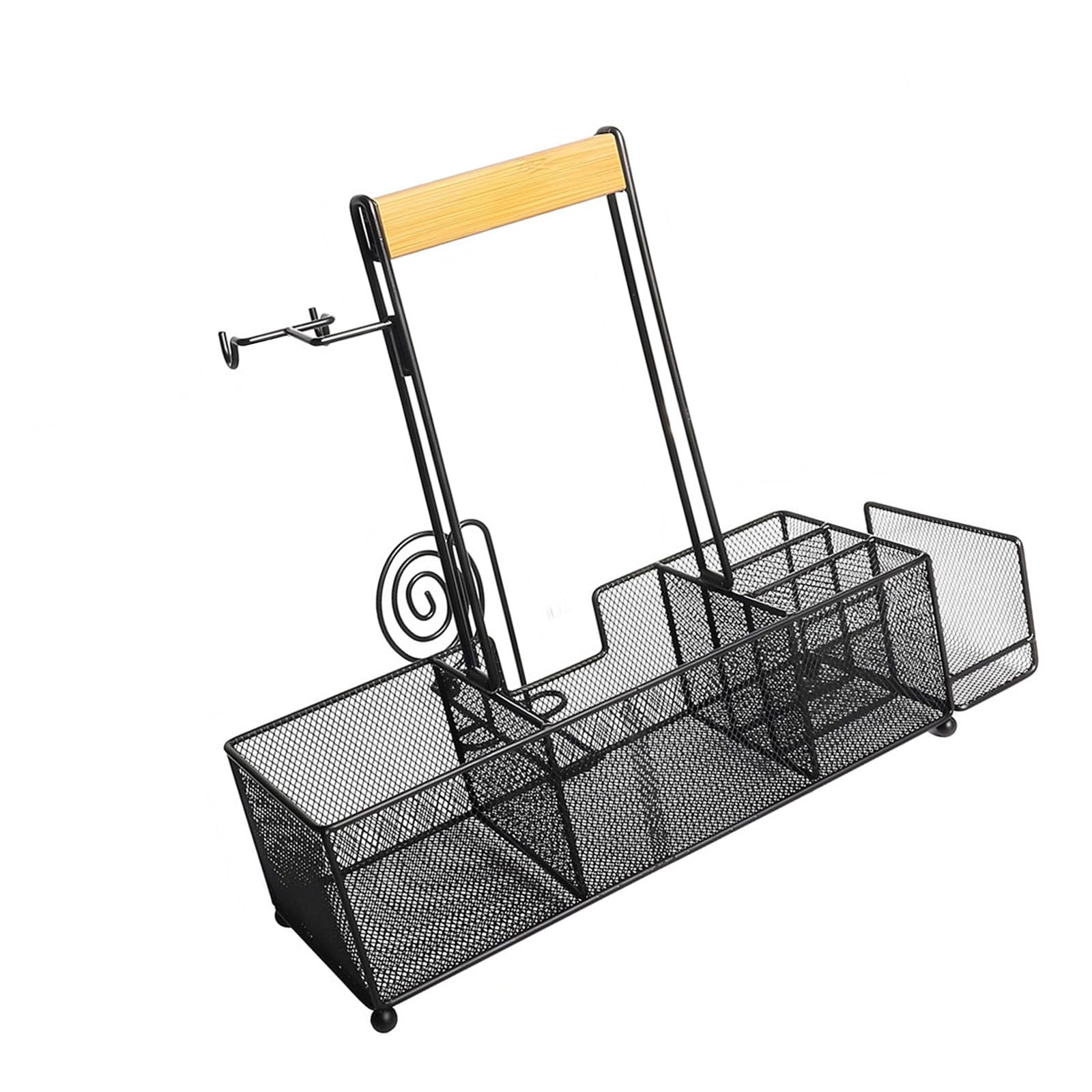 Kalttoy Practical 42Cm Wide Barbecue Gear Stand with Removable Trays for Easy Transport and Storage Foldable Barbecue Tray