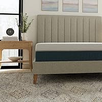 Vista 5 de Greaton Colchón suave de espuma viscoelástica de gel híbrido prémium de 12 pulgadas con base de rejilla de aire, tamaño estándar, transpirable