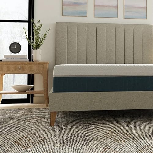 Miniatura 5 de Greaton Colchón de espuma viscoelástica de gel híbrido de alta calidad de 12 pulgadas con base de rejilla de aire tamaño estándar transpirable ultra