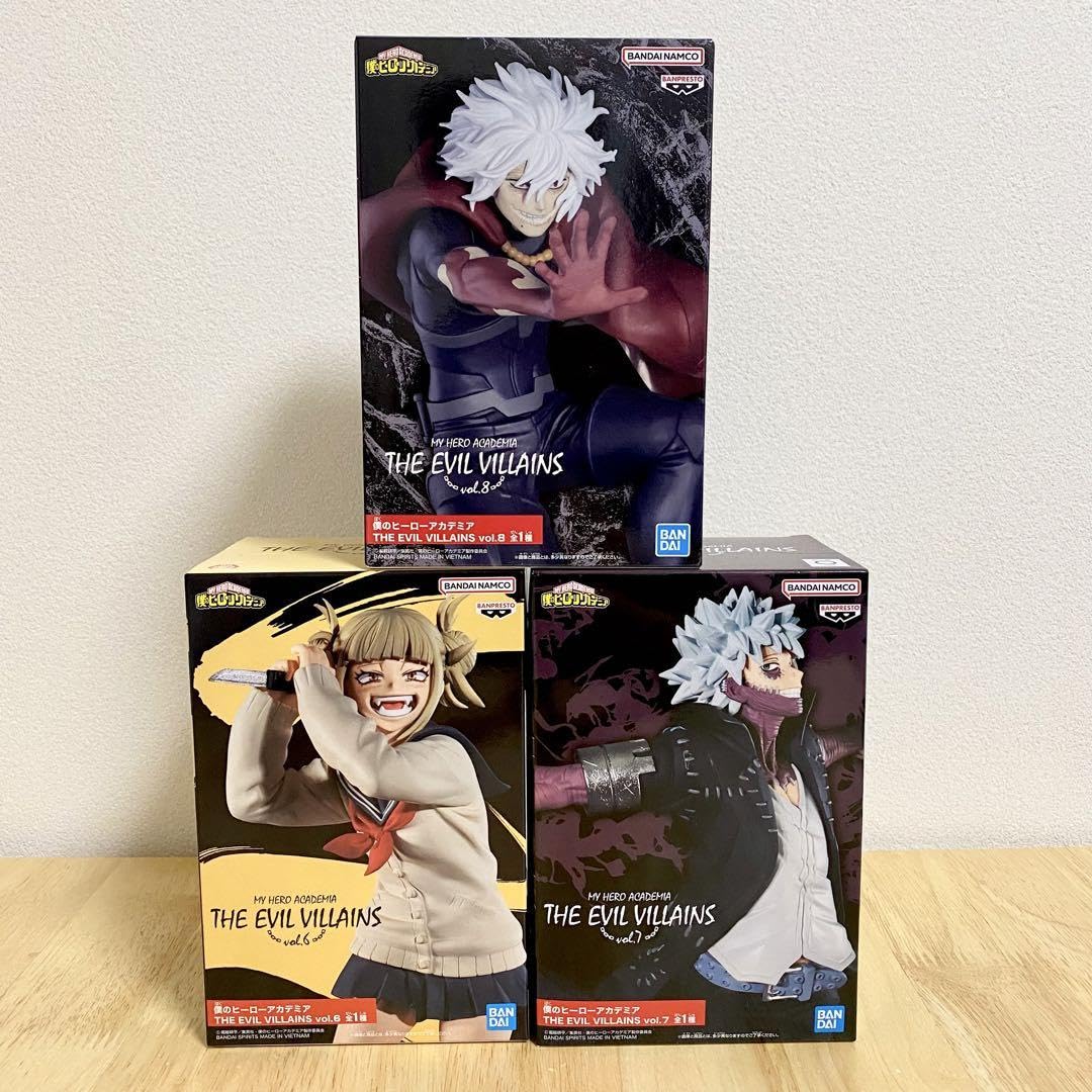 僕のヒーローアカデミアトガヒミコ荼毘死柄木弔フィギュアセット