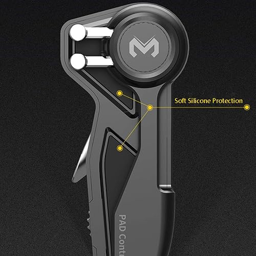 Miniatura 3 de LICHIFIT Juego de seis dedos Palanca de mando con mango de disparador L1R1 Shooter Fire Aim Botón Gamepad Controlador para iPad Tablet PUBG