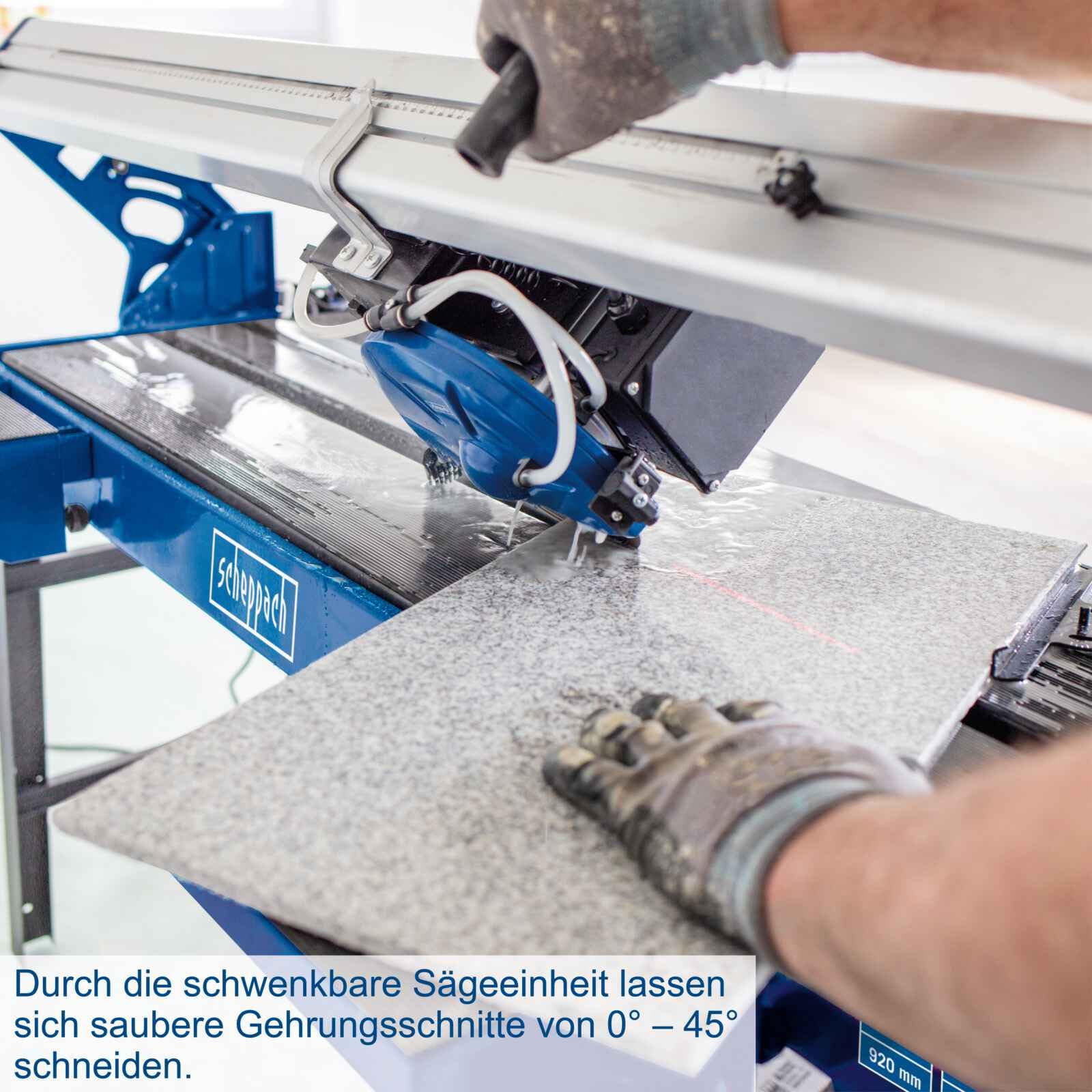 Scheppach Fliesenschneider FS3600 Tauchfunktion 920mm 36mm 900W 200mm