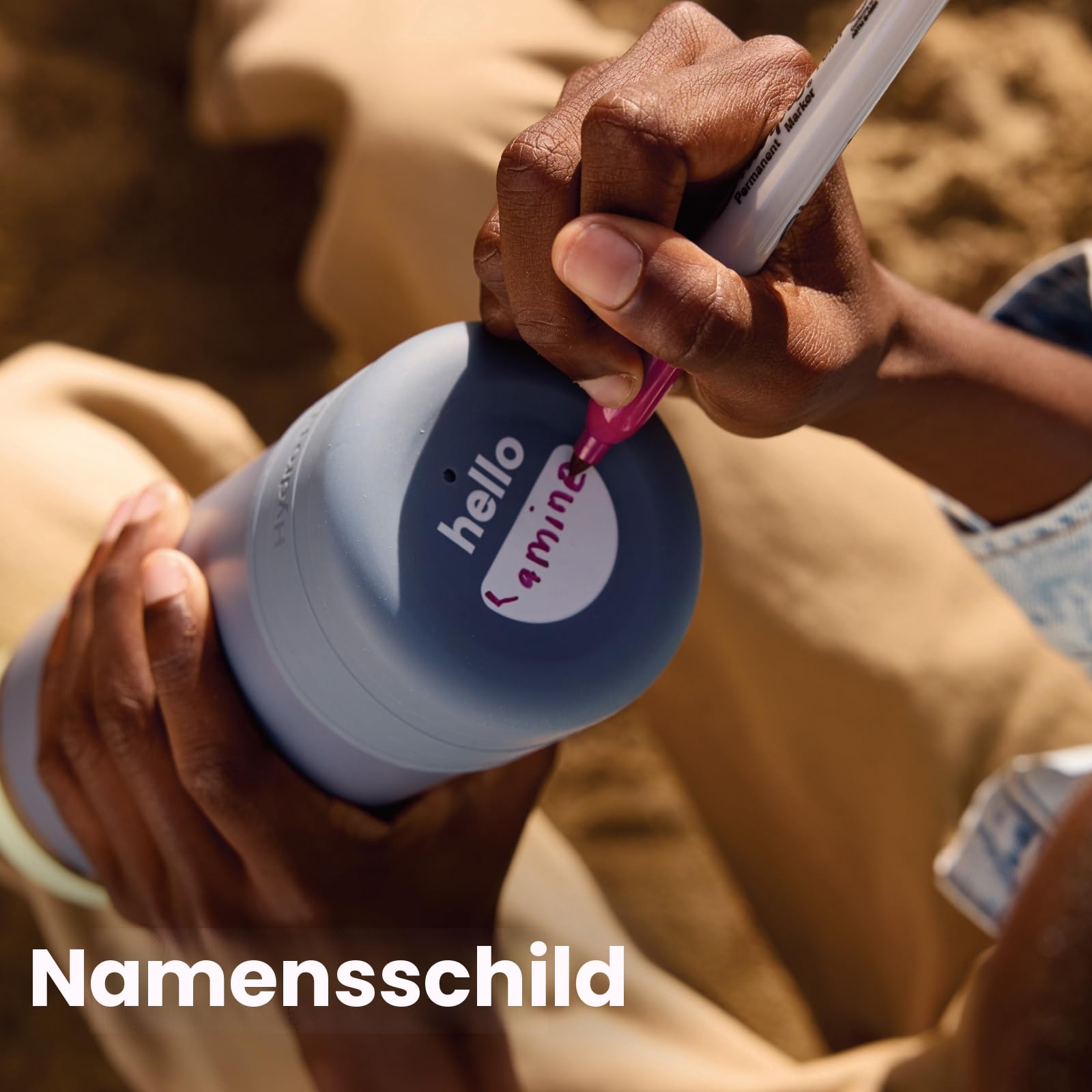 Hydro Flask - Strohmütze und Stiefel mit breiter Öffnung für Kinder, 340 ml