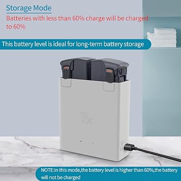 Two-Way Battery Charger Hub with Storage Charge for DJI Avata 2