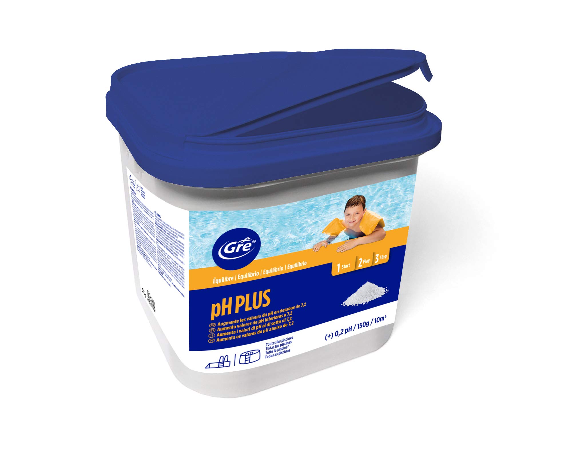 Gre 76001 - Incrementador de pH granulado, 5 kg