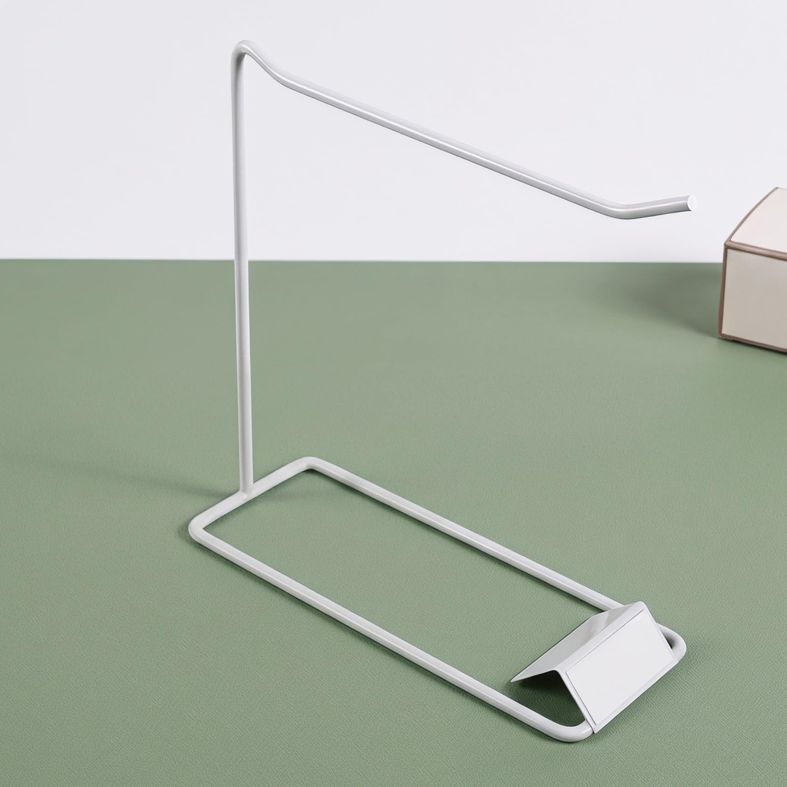 Organizer per gioielli in metallo bianco: espositori per unghie, porta campioni smalto gel