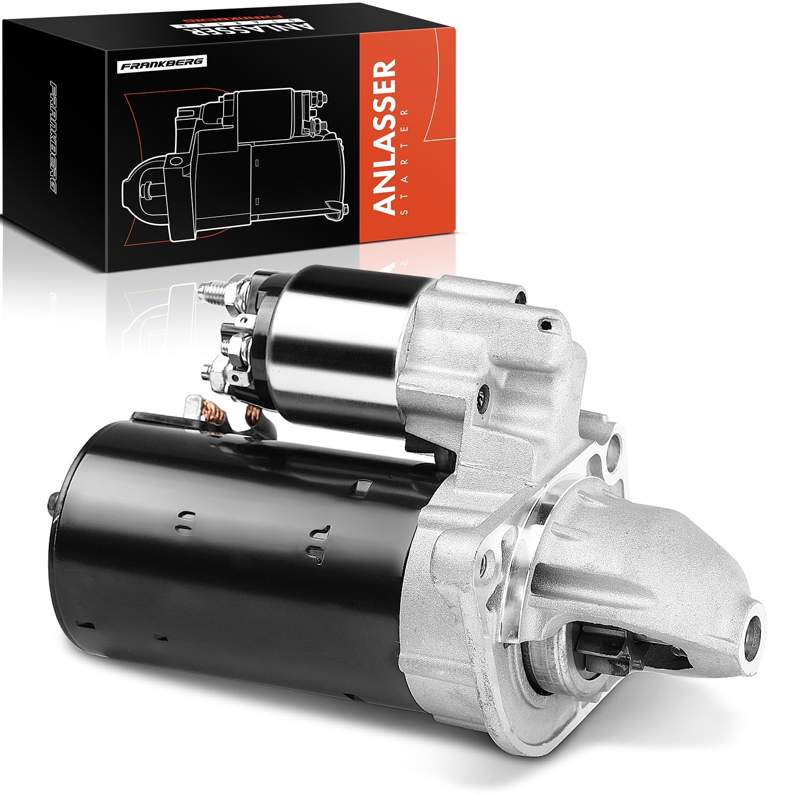 Frankberg Starter compatibile con Daily 2.3L-3.0L elettrico 1999-Oggi Massif 3.0L 2008-2011 Vario 4.3L 1998-2013 Mascott 2.8L 1999-2004 Replace# 504201467