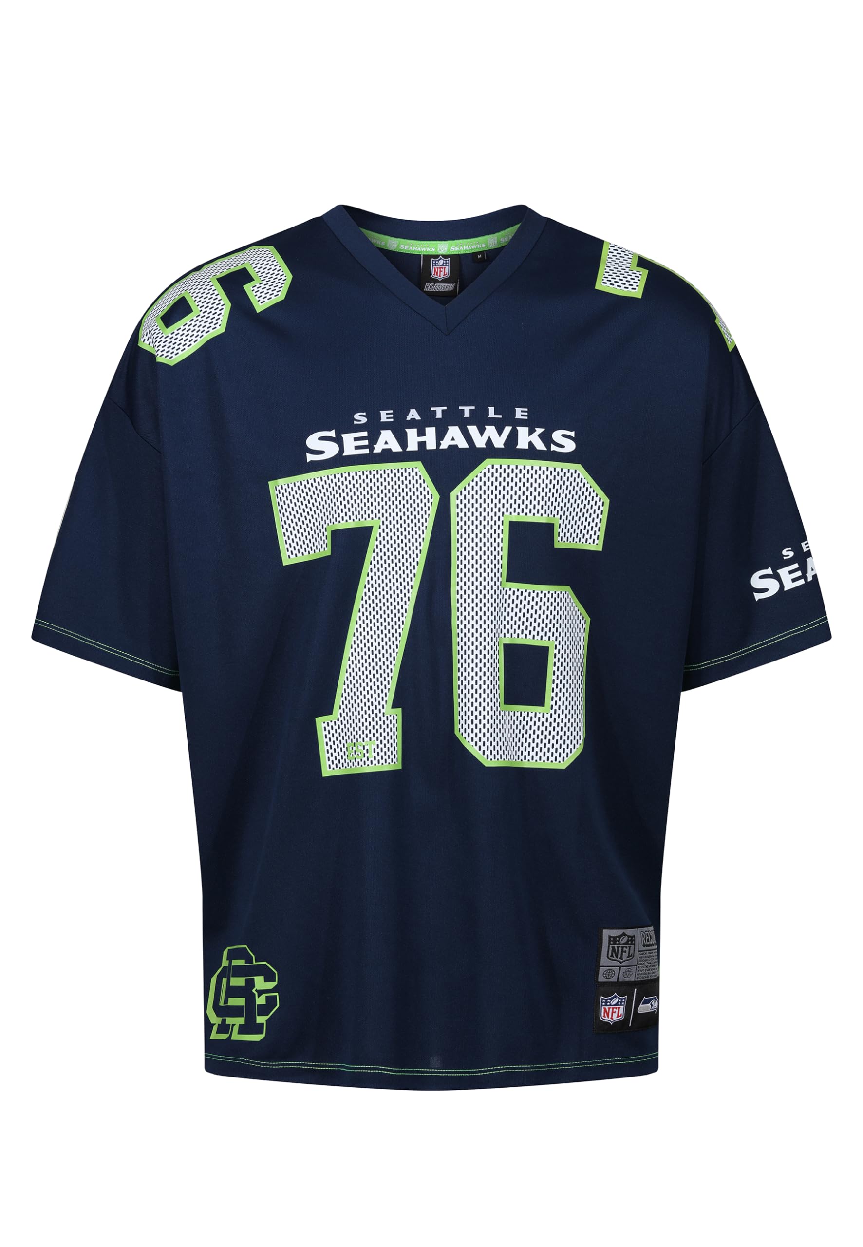 Recovered - NFL - T-Shirt - Jersey - Maglia Football americano - Fanshirt - Logo della squadra - Moro