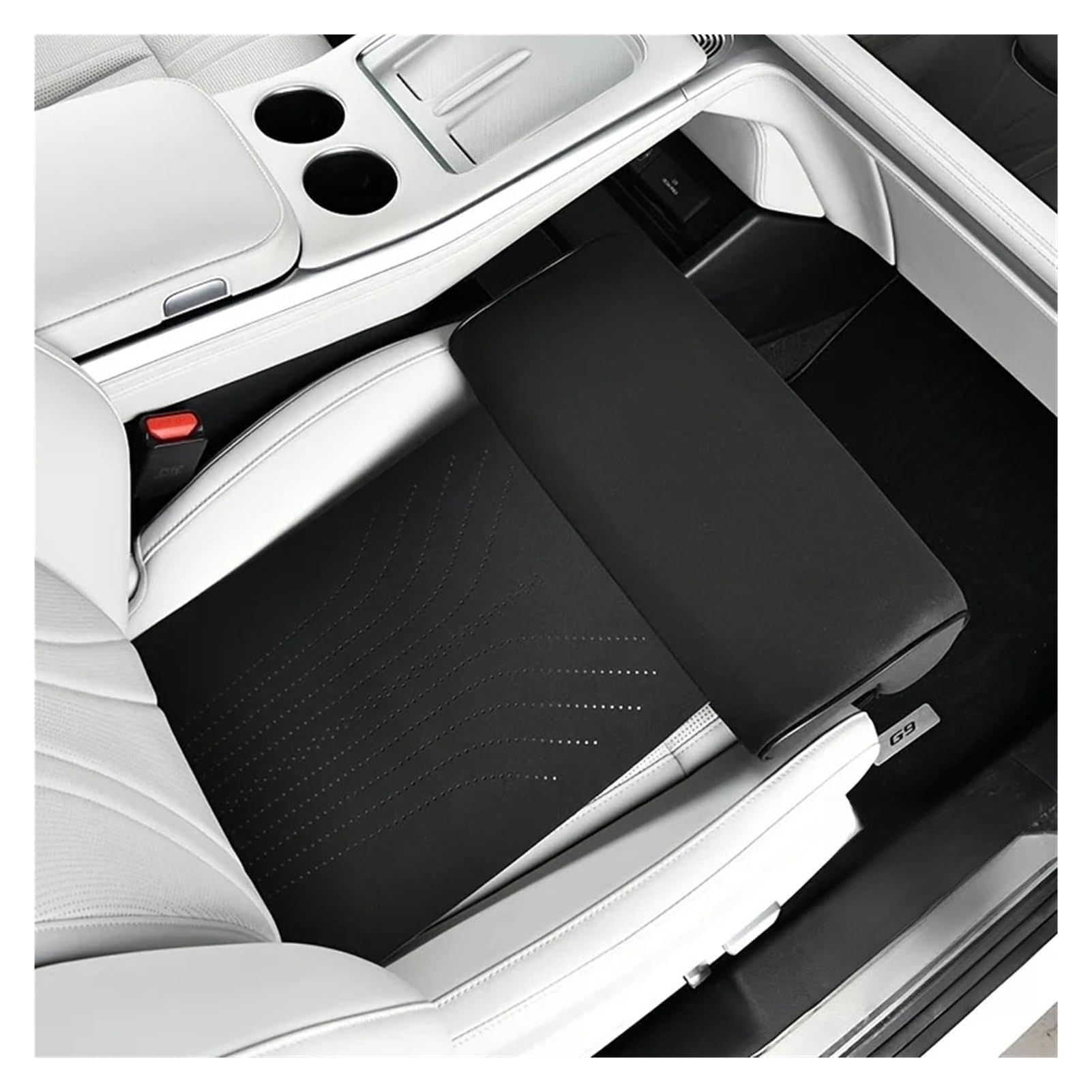 Hviyroi car seat cushion Ergonomic Car Seat Extension Cushion Leg Support Pad(Black)